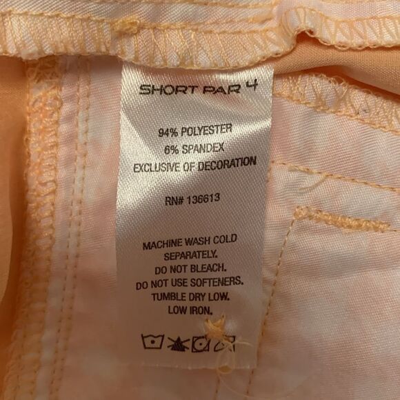 NWT Short Par 4 Lido Golf Peach Soft Stretch Men's Shorts Size 34 - Picture 9 of 10